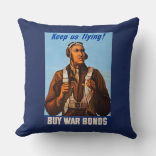 Afroamerikanska flygare jaktpiloter från andra vär kudde