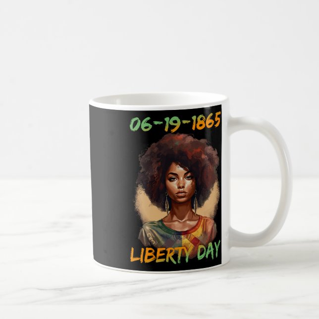- Afroamerikanska Kvinnors Självständighetsdag  Kaffemugg (Höger)