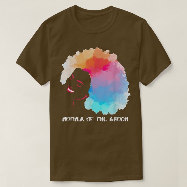Afroamerikanska mors dagSvärmor  T Shirt (Design framsida)