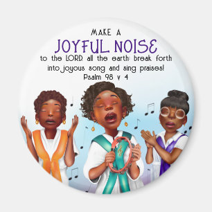 Afroamerikanska sångare skrift magnet