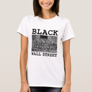 Afroamerikanskt företag Svart historia Svarta vägg T Shirt