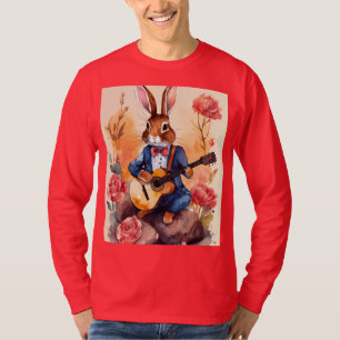 Afrobeats Stil i Tentacle Typography T Shirt