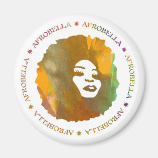 Afrobella Bildelock Magnet