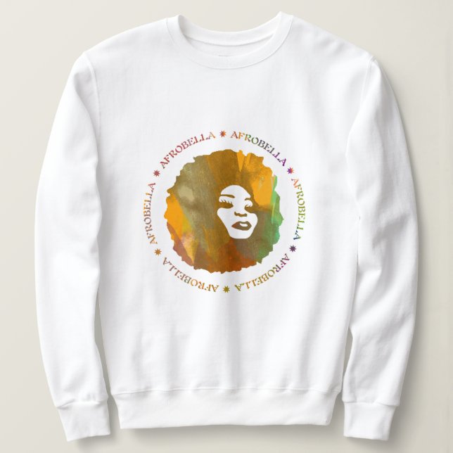 Afrobella Långärmad T Shirt (Design framsida)
