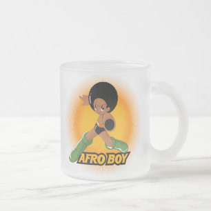 AfroBoy! Frostad Glasmugg