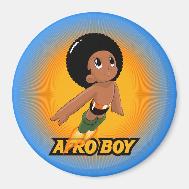AfroBoy! Magnet (Framsidan)