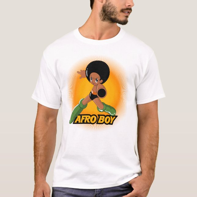 AfroBoy! Tee Shirt (Framsida)