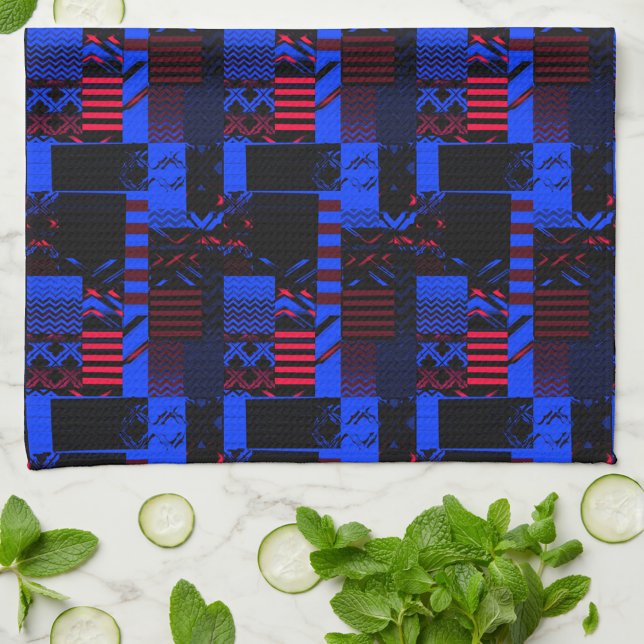 Afrocentric Geometric Print  Kökshandduk (Skapare uppladdad)