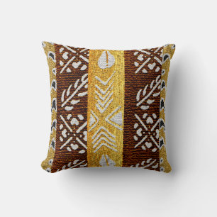 Afrocentric Lera Trasa geometric Motif Kudde