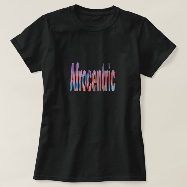 Afrocentric T-Shirt (Design framsida)