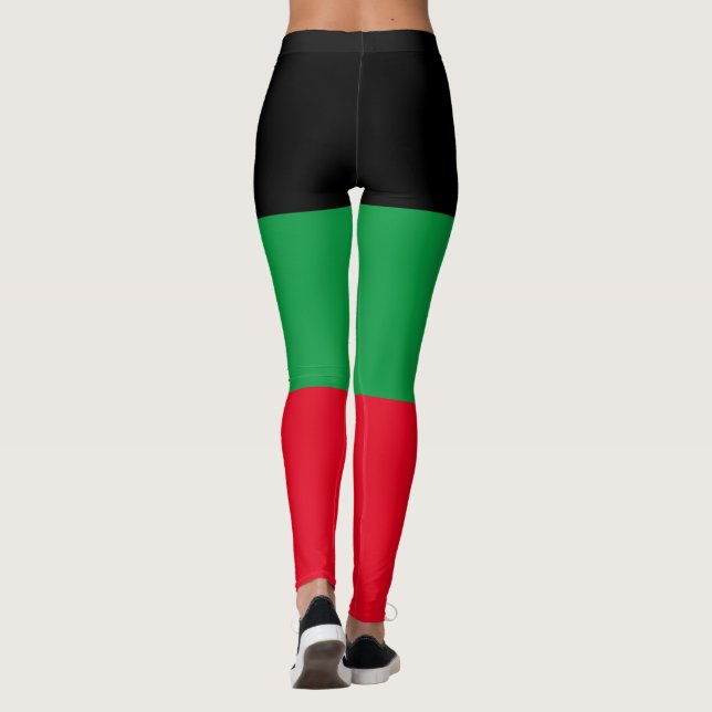"Afrocentrisk Förtjusning" Leggings (Baksida)