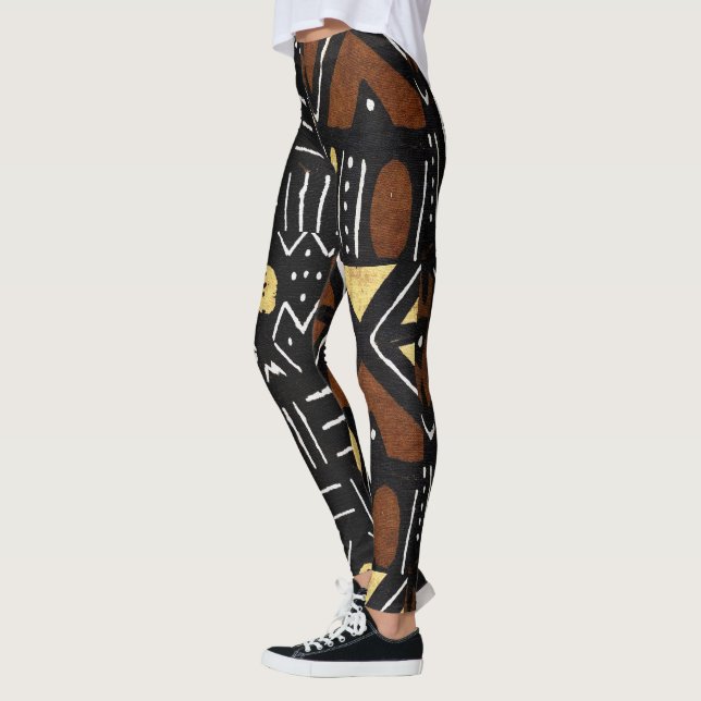 Afrocentrisk grafik leggings (Vänster)