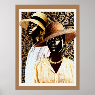 Afrocentrisk konst poster