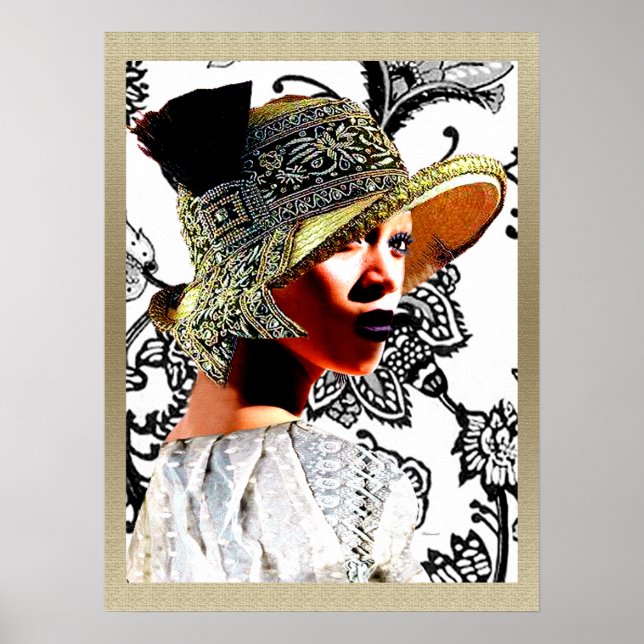 Afrocentrisk konst poster (Framsidan)