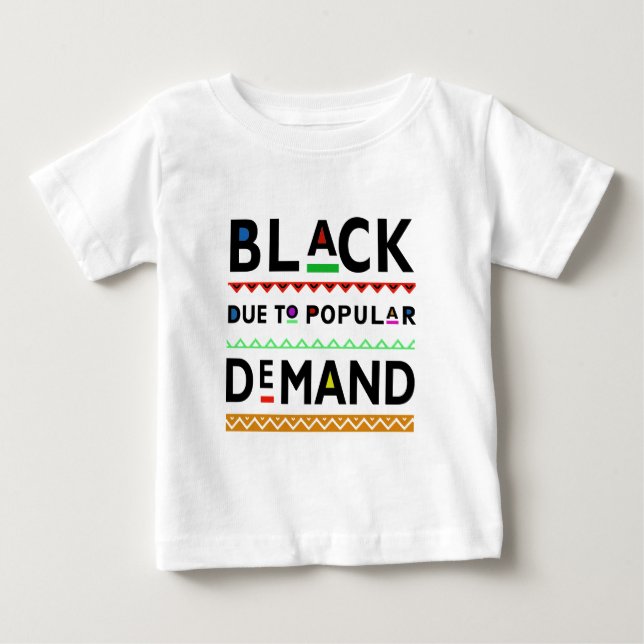 Afrocentrisk T Tee Shirt (Framsida)