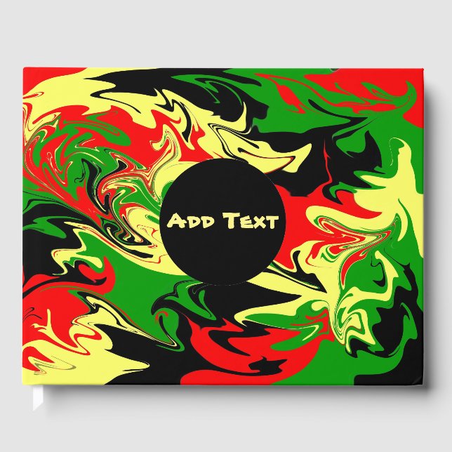 Afrocentriska trådar gästböcker (Framsida)