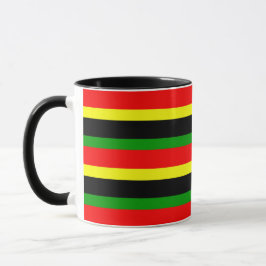 Afrocentrric Stripe Mugg