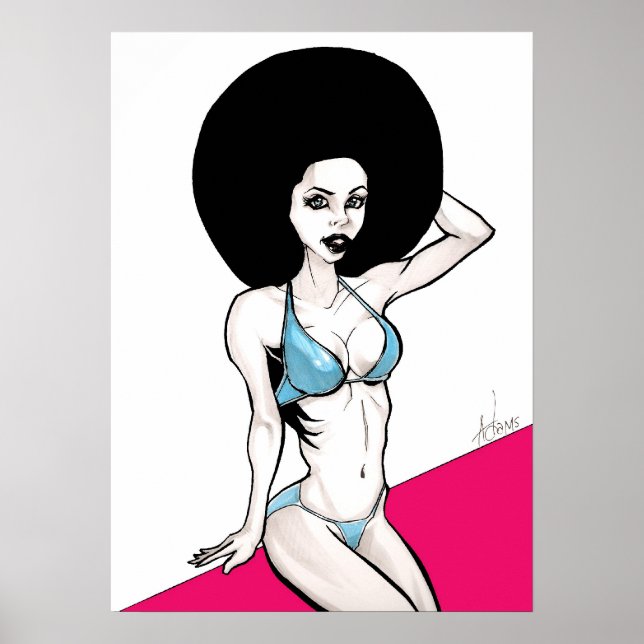 Afrochick Poster (Framsidan)