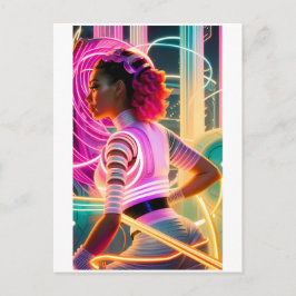 Afrofuturism Fem Vykort