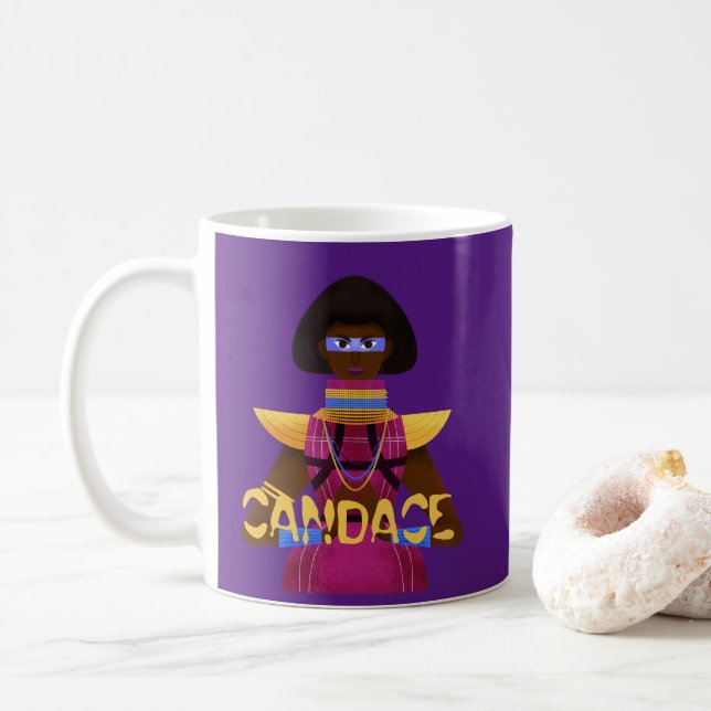 Afrofuturism Kaffemugg (Med munk)