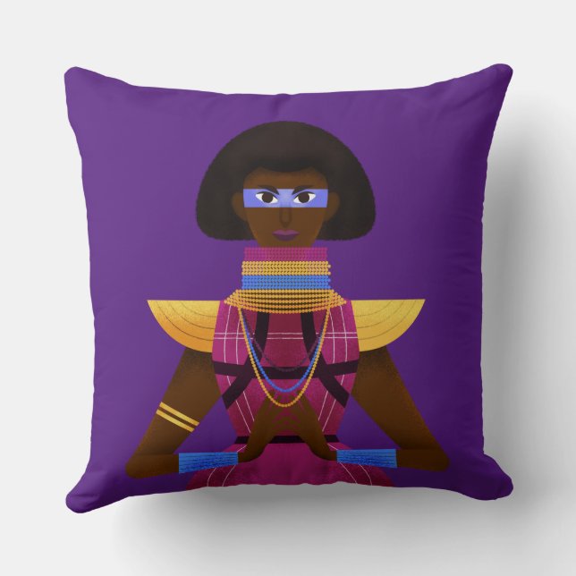 Afrofuturism Kudde (Baksida)