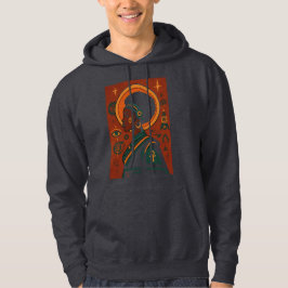 Afrofuturism & kulturarv - fetstil och prisvärdhet hoodie