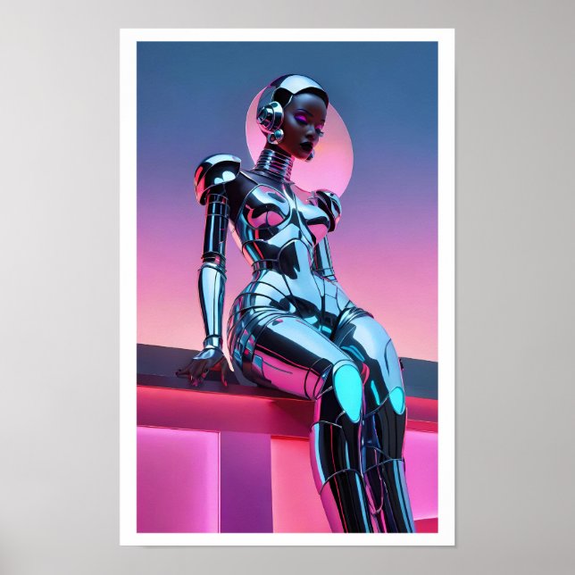 Afrofuturism Nine Poster (Framsidan)