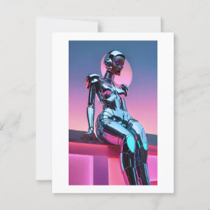 Afrofuturism Nine Vykort