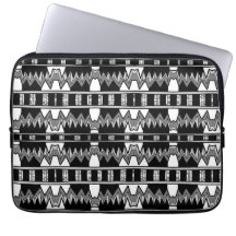 Afrofuturist Mönster Grått