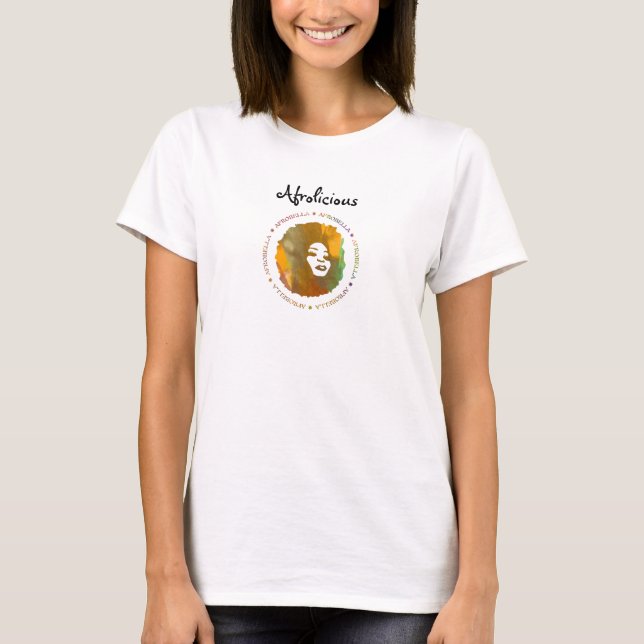Afrolicious Afrobella T-shirt (Framsida)