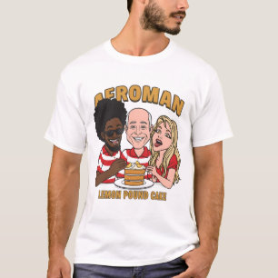 Afroman Citron Pundkaka Roligt Matrocks Humor T-Sh T Shirt