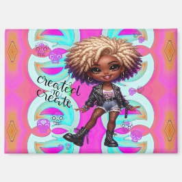 Afropunk Skapade Skapa magnet