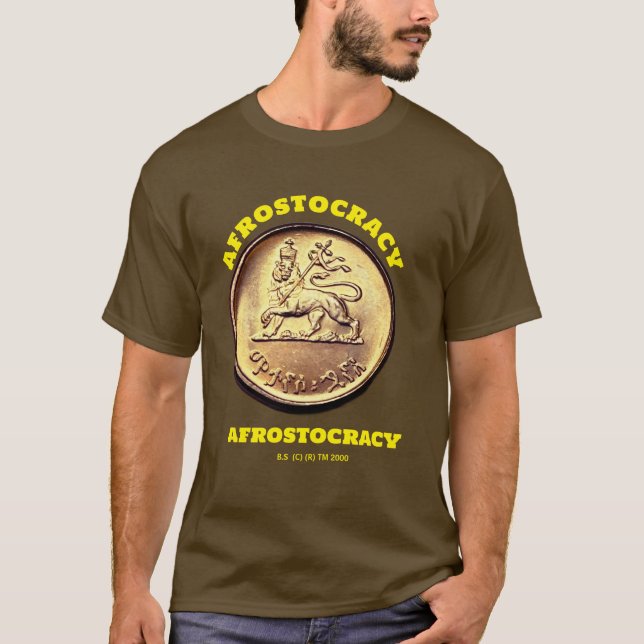 AFROSTOKRATI TRÖJA.  T SHIRT (Framsida)