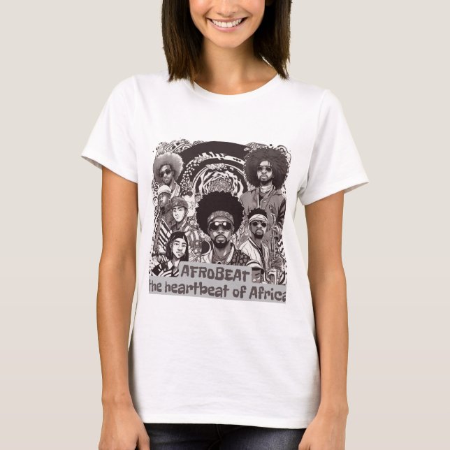 AFROTHET - Afrikans pulsslag T Shirt (Framsida)
