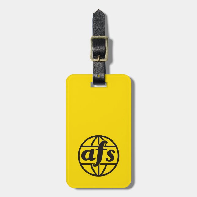 AFS-bagagetag Bagagebricka (Vertikal Framsida)