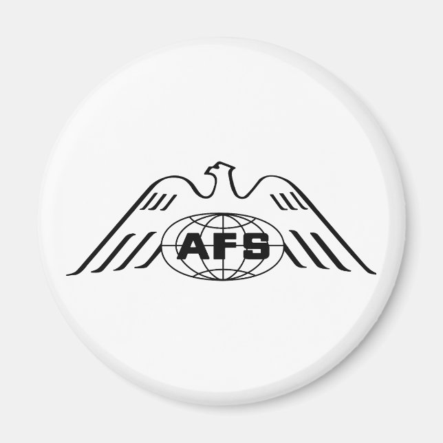 AFS-Logotyp 1969 Magnet (Framsidan)