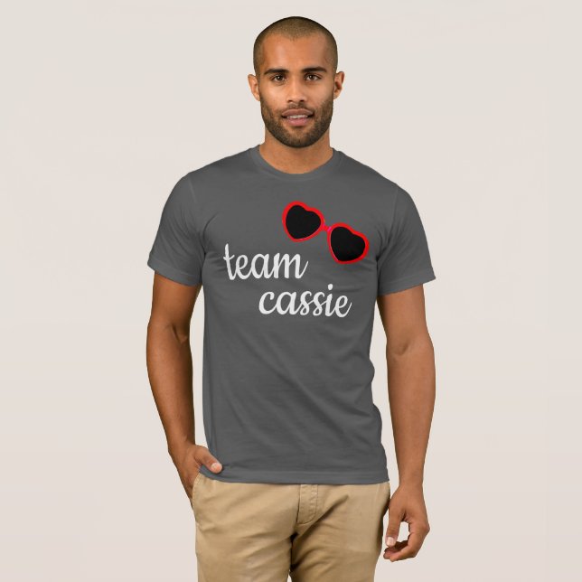 AFSP ut ur mörkret går lagCassie VIT Tee Shirt (Hel framsida)