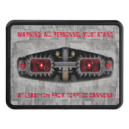 Aft Torpedo Cannon Sci-fi Hitch Cover Dragkroksskydd