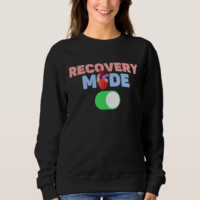 After Heart Surgery Recovery Mode On   Get Well He T Shirt (Framsida)