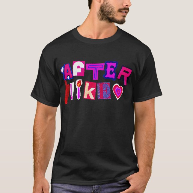 After Like with Colors T Shirt (Framsida)