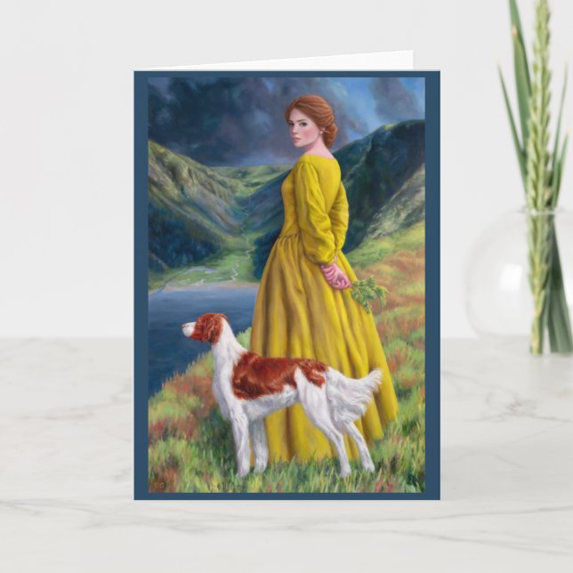 "After the Storm." Greeting Card Tack Kort (Framsida)