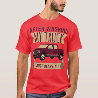 After washing my truck t shirt