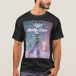 Afterlife Disco – Groovy Skeleton Dance in Pastel  T Shirt