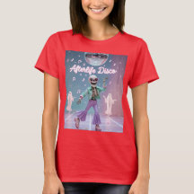 Afterlife Disco Groovy Skelett Dans i Pastell