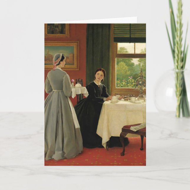 Aftermiddag Tea | George Dunlop Leslie Kort (Framsida)