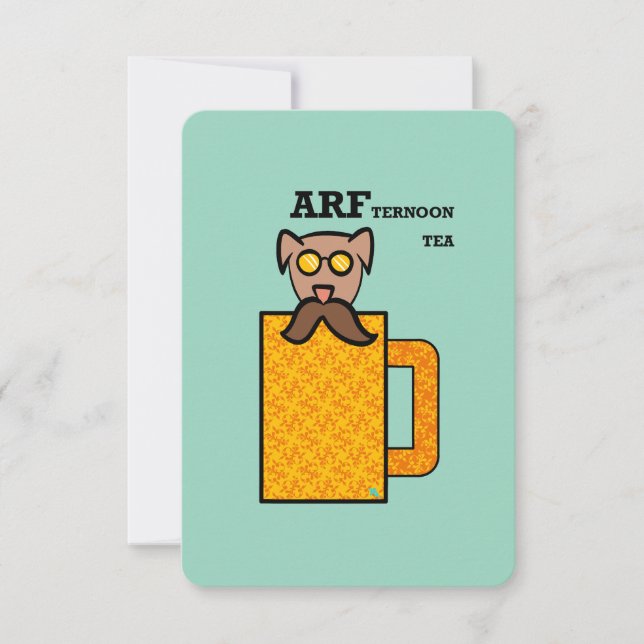 Aftermiddag Tea Hund (Framsida)