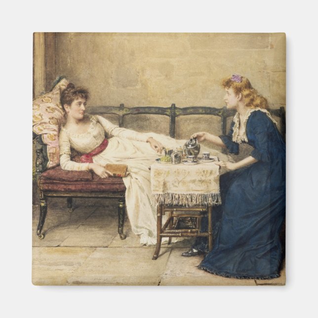 Aftermiddag Tea Magnet (Framsidan)