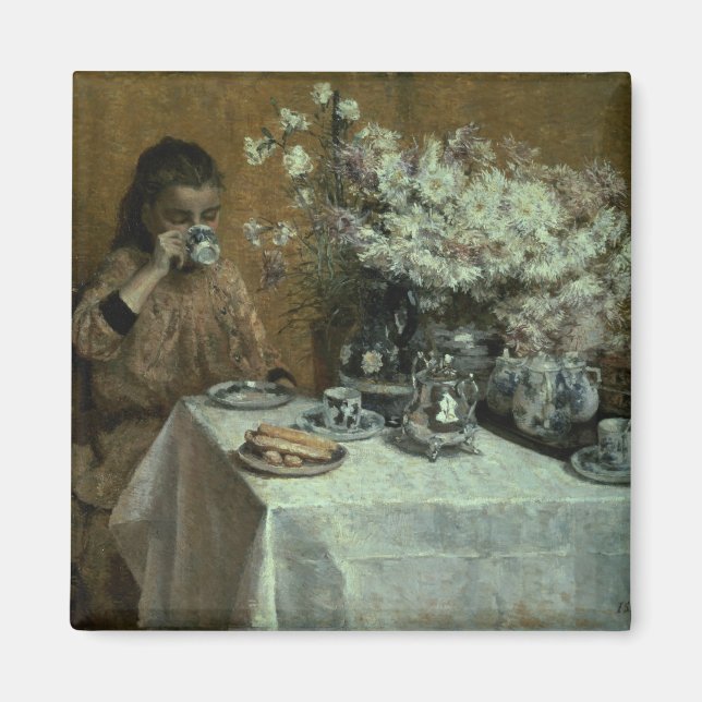 Aftermiddag Tea Magnet (Framsidan)