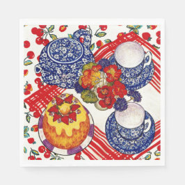 Aftermiddag Tea Pappersservett