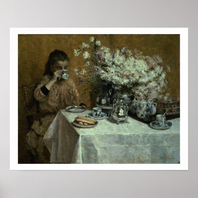 Aftermiddag Tea Poster (Framsidan)